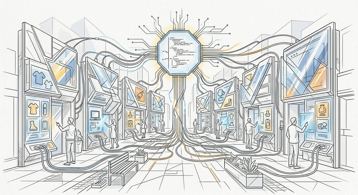AI wrapper storefronts all connected to the same open source repository