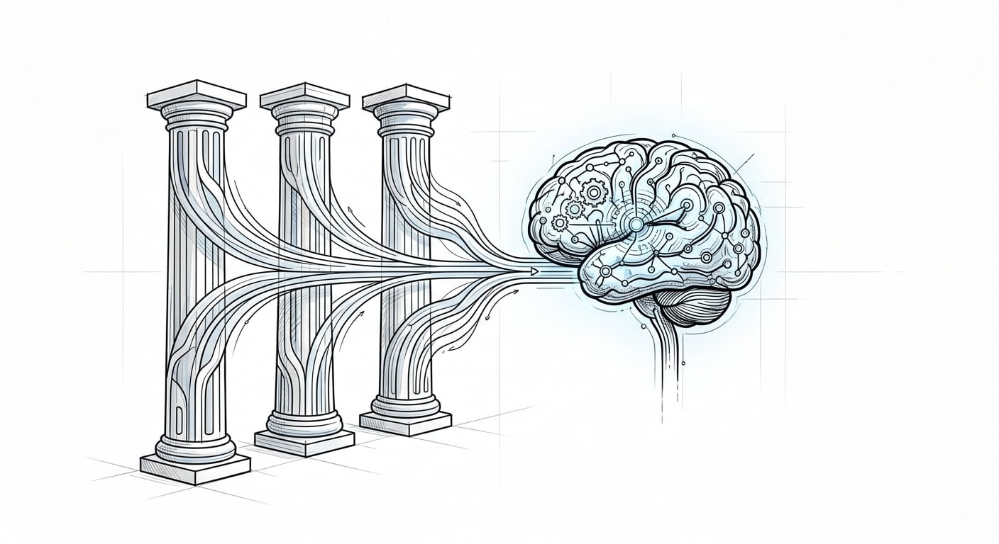 Three trust signals that feed AI recommendations: website, inbound, and SEO