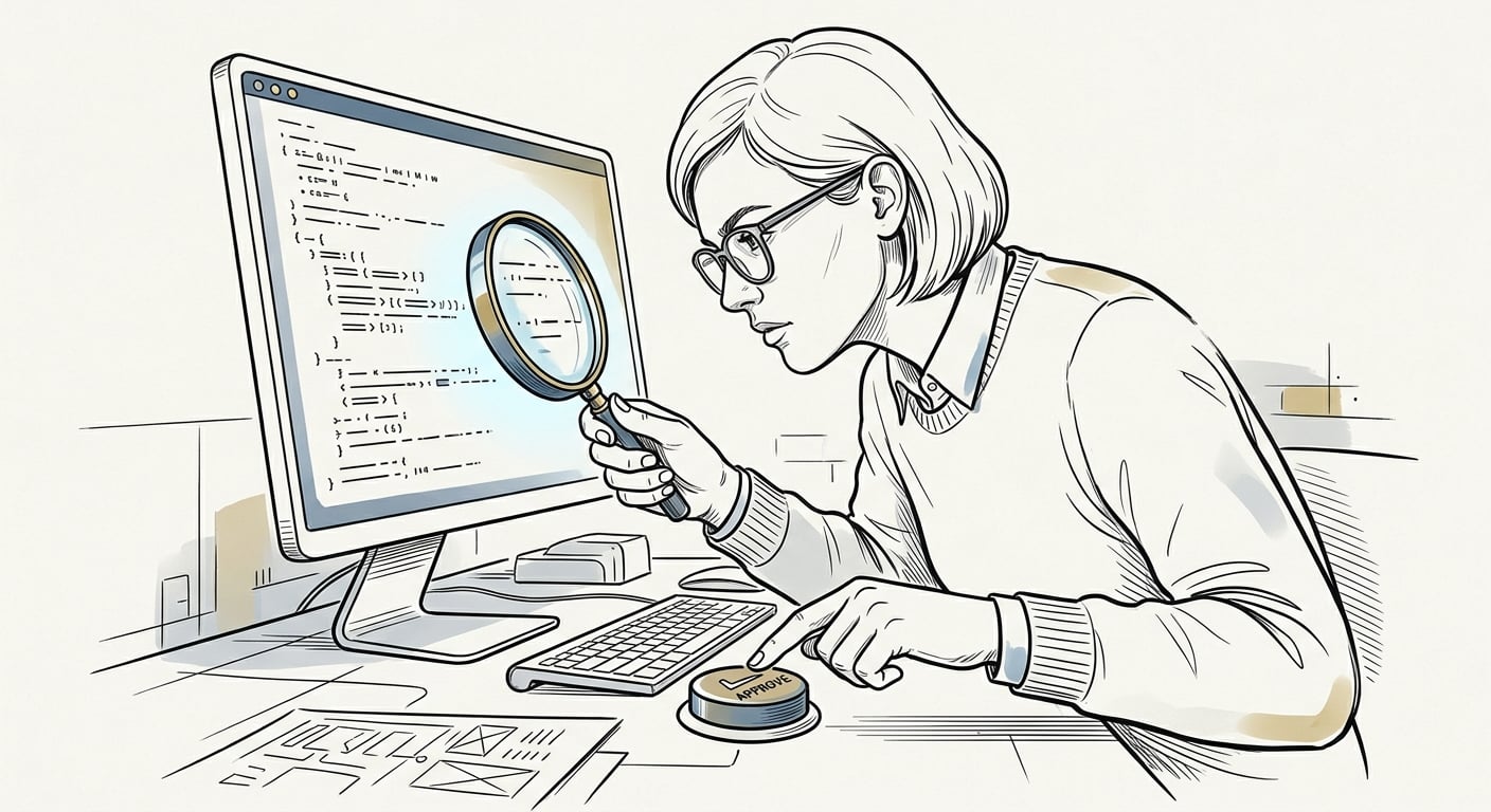 Reading and reviewing AI coding assistant commands before approving them