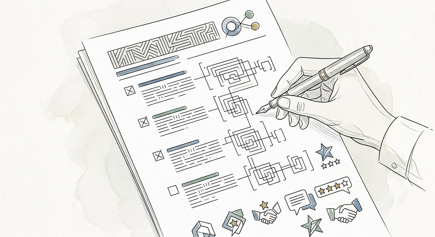 Actionable checklist for AI visibility with schema markup and review platforms