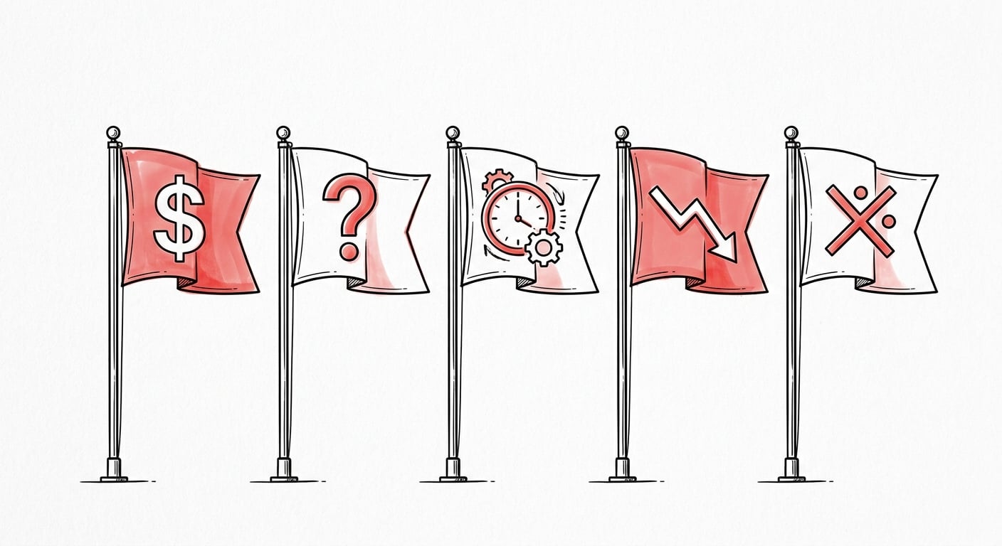 Five red flags warning signs for bad consultants