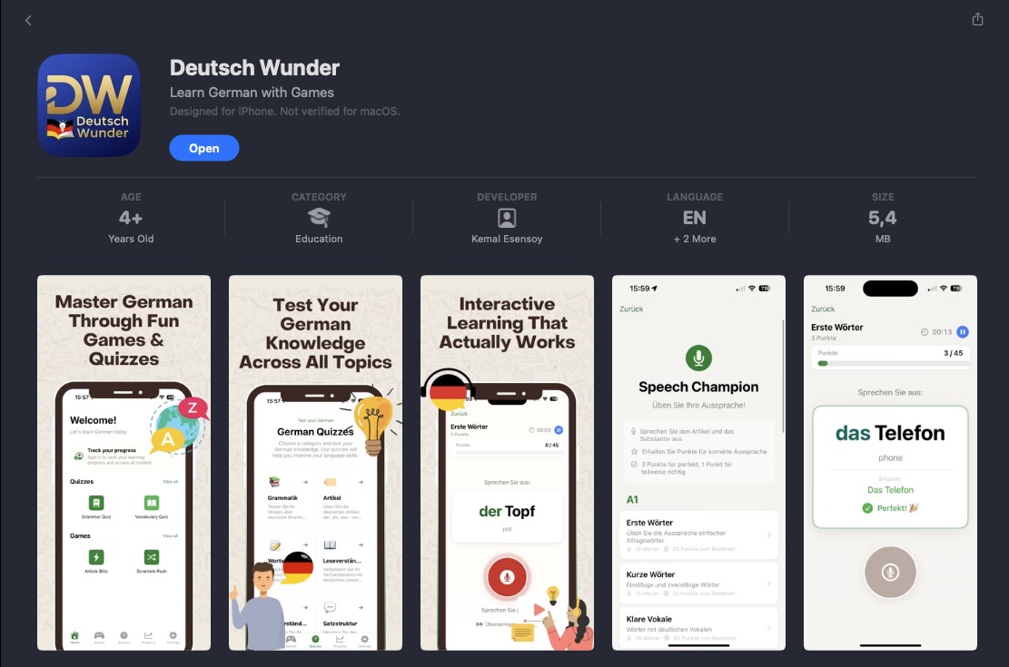 Building DeutschWunder iOS App: A Developer's First iOS Journey