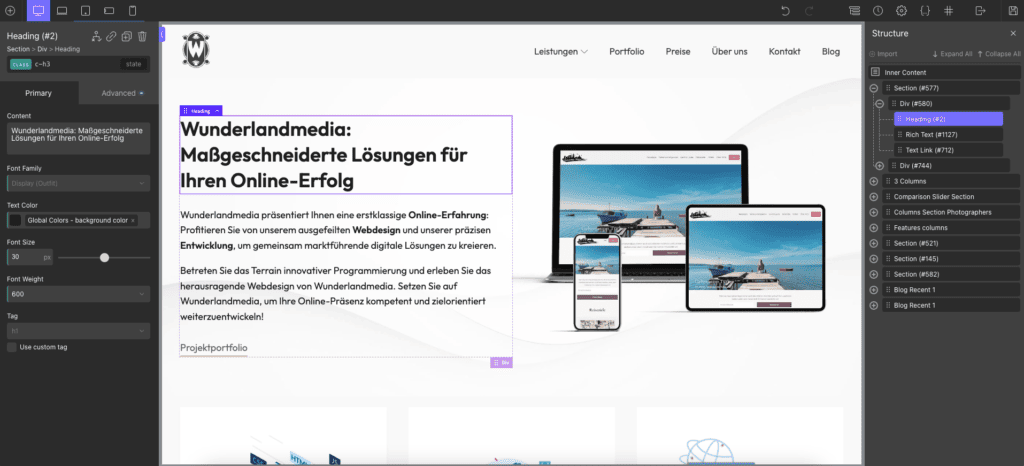 wunderlandmedia with oxygen builder