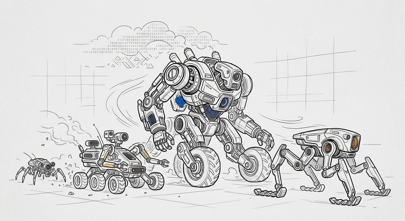AI crawler bots lineup showing GPTBot ClaudeBot Meta-ExternalAgent and Bytespider by traffic volume