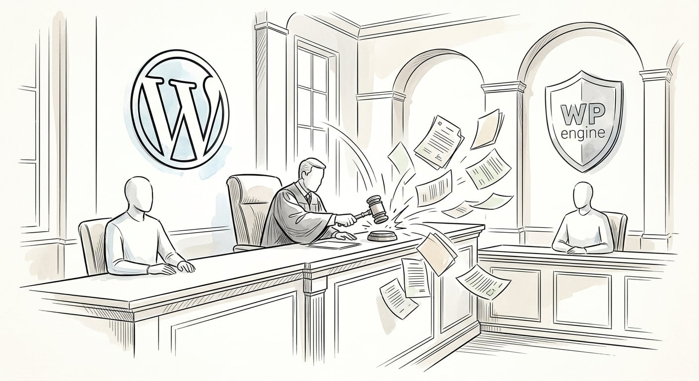The WordPress vs WP Engine legal battle and Matt Mullenweg controversy that shook the community