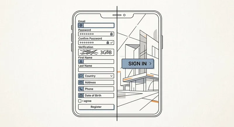 One Button Replaced My Entire Signup Flow. Here's What 16 Days of Data Showed.