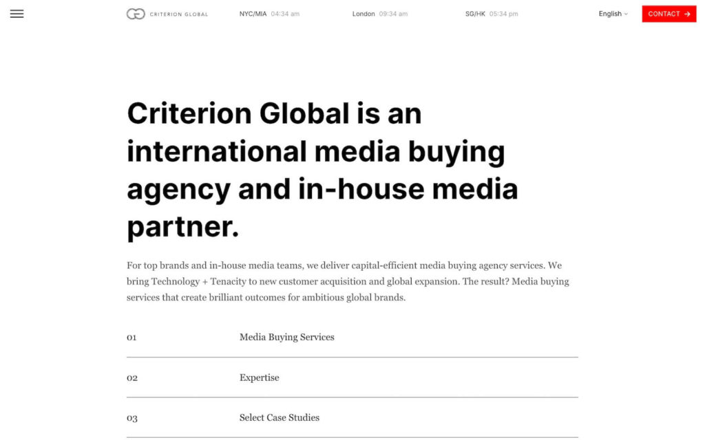 global criterion